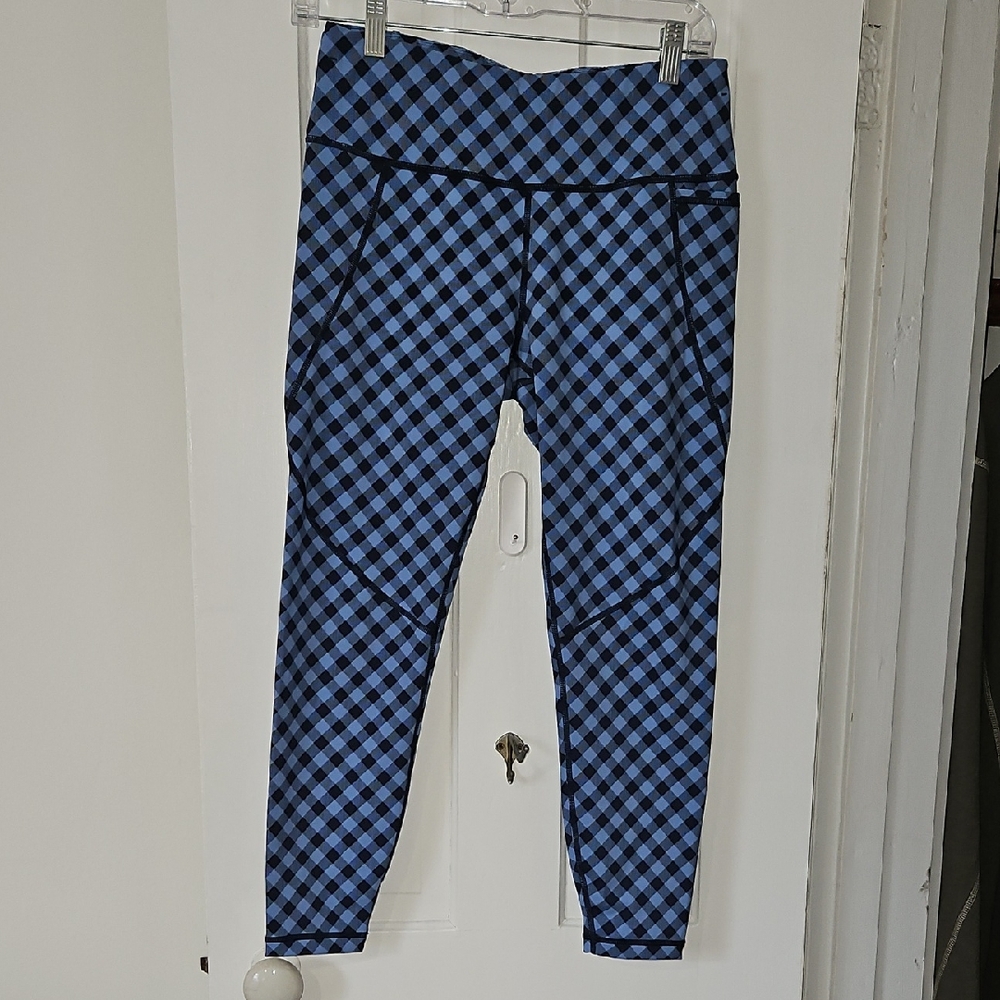 Sweaty Betty Checkered Leggings Size 8 or M